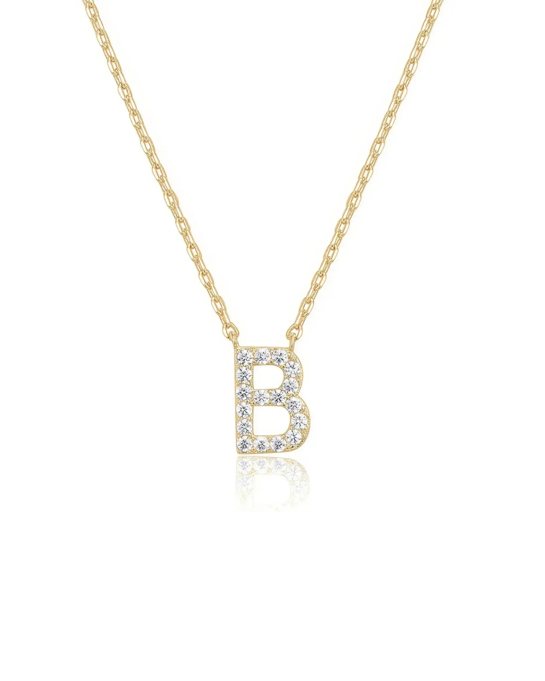 Initialen Halskette Gold