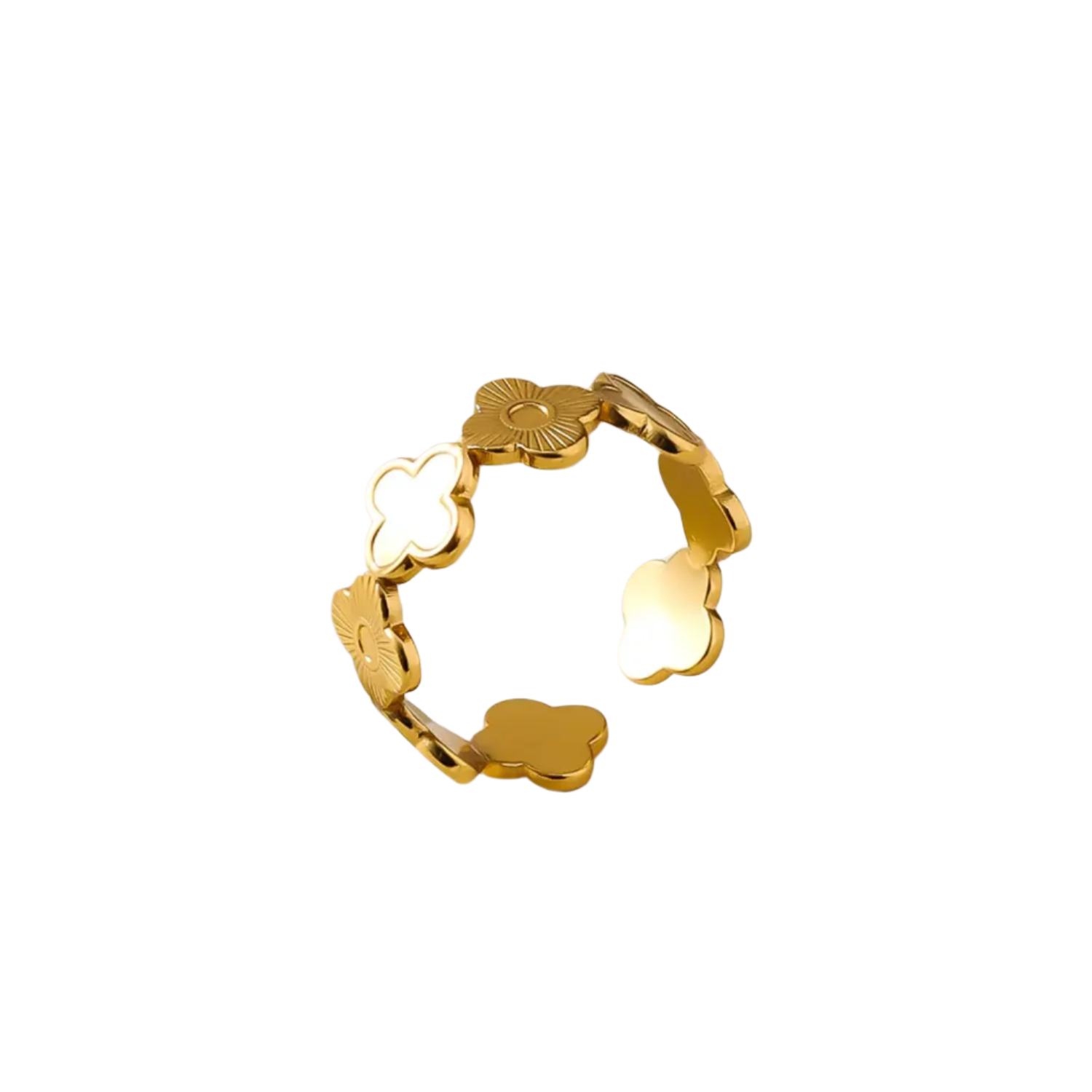 Klee Metall Ring